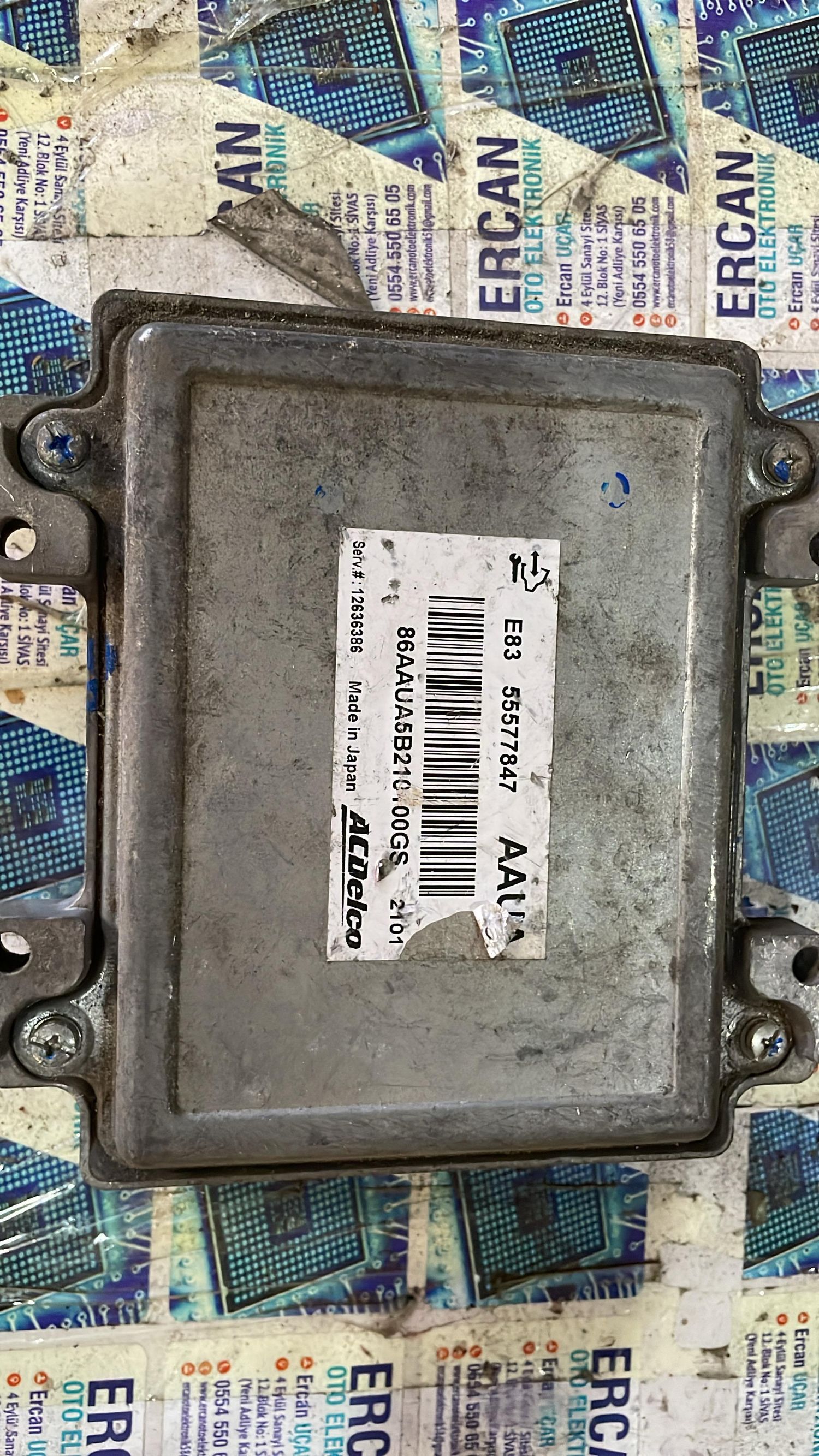 55577847 Opel Corsa 1.4 E83 Motor Beyni 